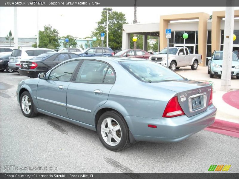 Sapphire Gray Metallic / Gray 2004 Suzuki Verona EX