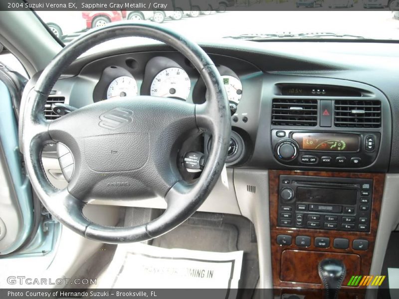 Sapphire Gray Metallic / Gray 2004 Suzuki Verona EX
