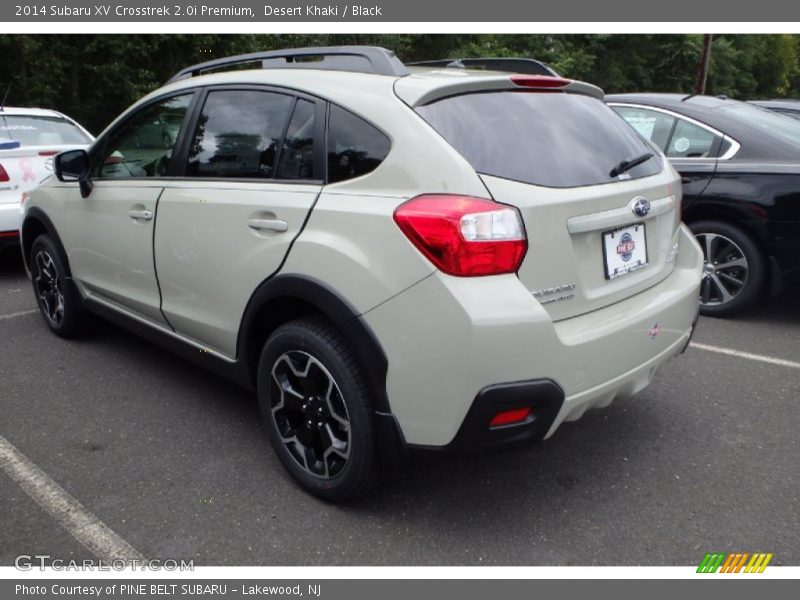 Desert Khaki / Black 2014 Subaru XV Crosstrek 2.0i Premium