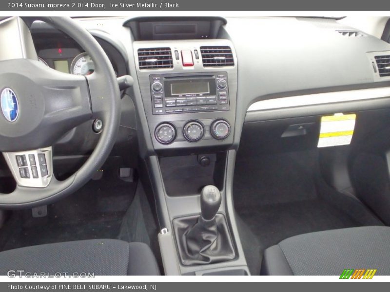 Ice Silver Metallic / Black 2014 Subaru Impreza 2.0i 4 Door
