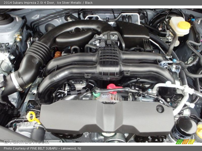 Ice Silver Metallic / Black 2014 Subaru Impreza 2.0i 4 Door