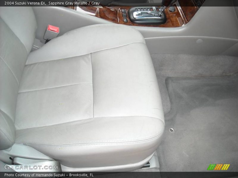 Sapphire Gray Metallic / Gray 2004 Suzuki Verona EX