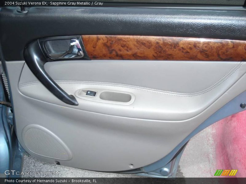 Sapphire Gray Metallic / Gray 2004 Suzuki Verona EX