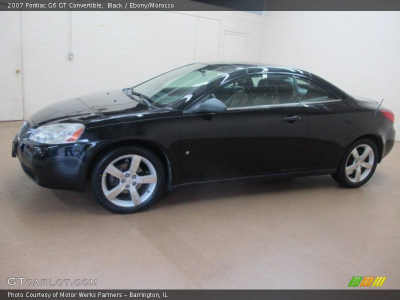 Black / Ebony/Morocco 2007 Pontiac G6 GT Convertible