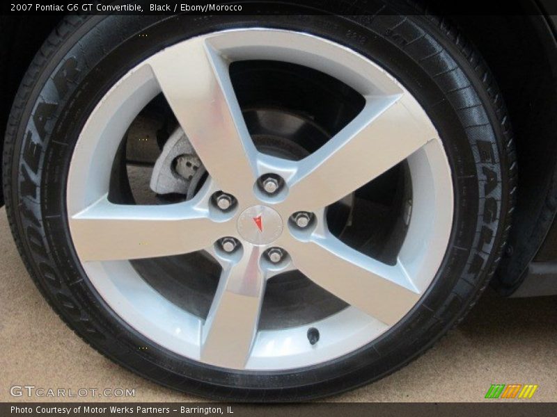 Black / Ebony/Morocco 2007 Pontiac G6 GT Convertible