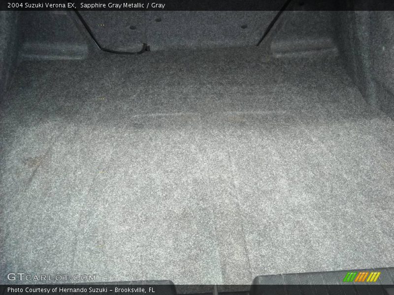 Sapphire Gray Metallic / Gray 2004 Suzuki Verona EX