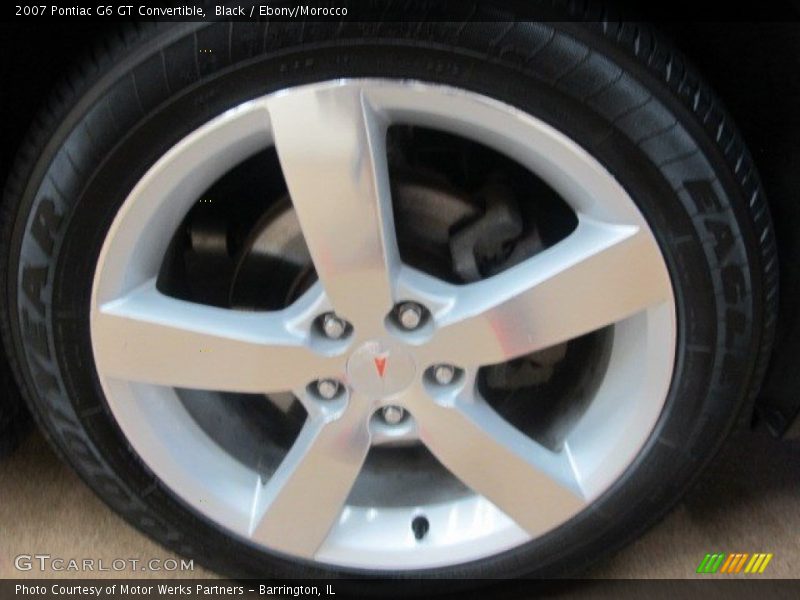 Black / Ebony/Morocco 2007 Pontiac G6 GT Convertible