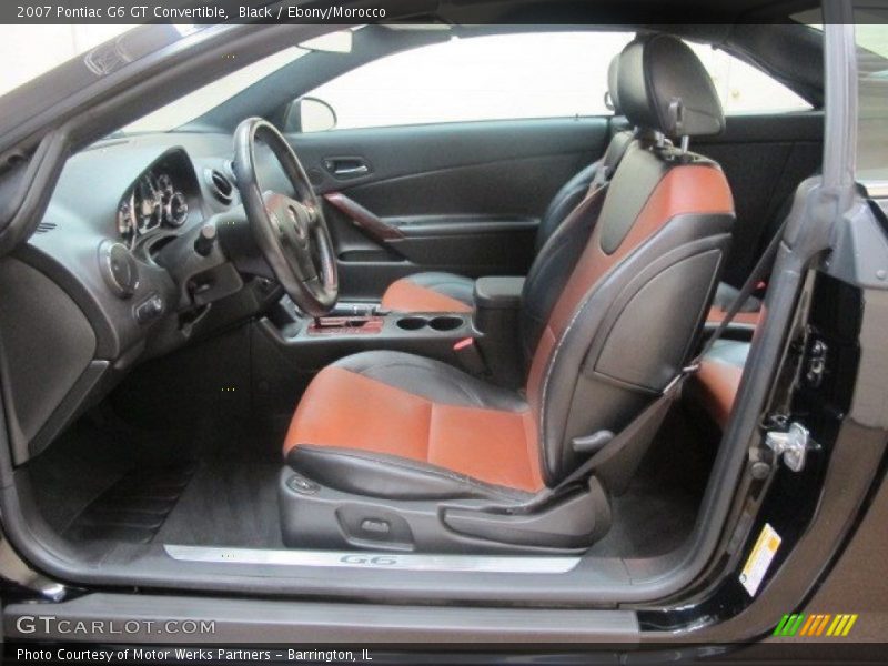  2007 G6 GT Convertible Ebony/Morocco Interior