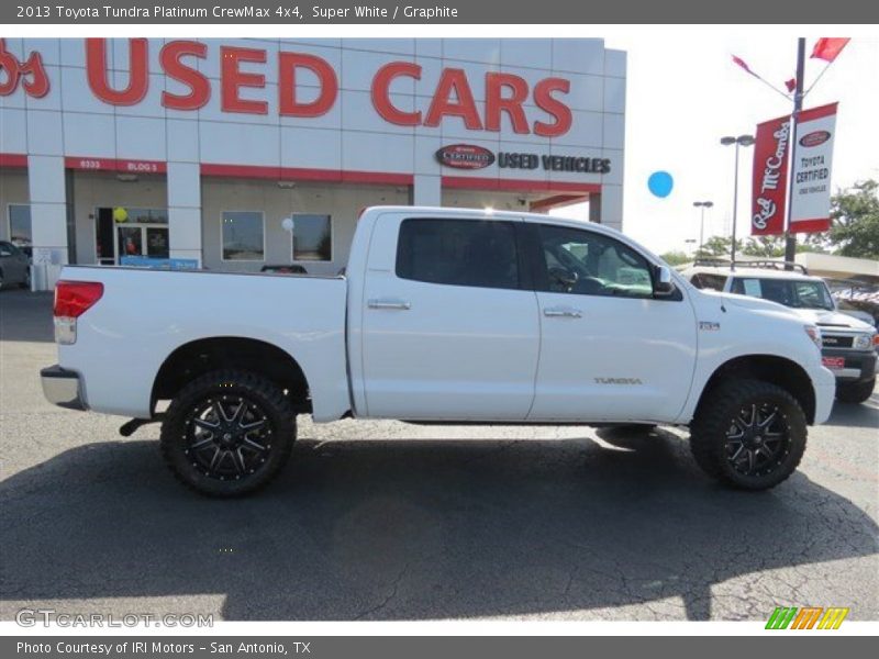 Super White / Graphite 2013 Toyota Tundra Platinum CrewMax 4x4