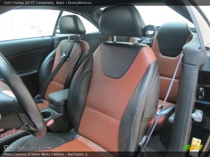 Black / Ebony/Morocco 2007 Pontiac G6 GT Convertible