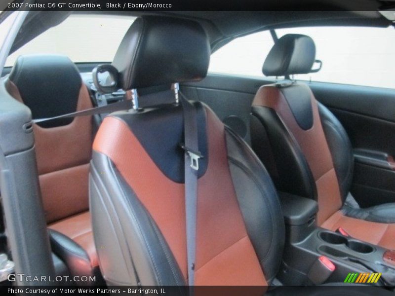 Black / Ebony/Morocco 2007 Pontiac G6 GT Convertible