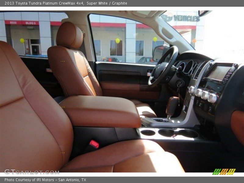 Super White / Graphite 2013 Toyota Tundra Platinum CrewMax 4x4