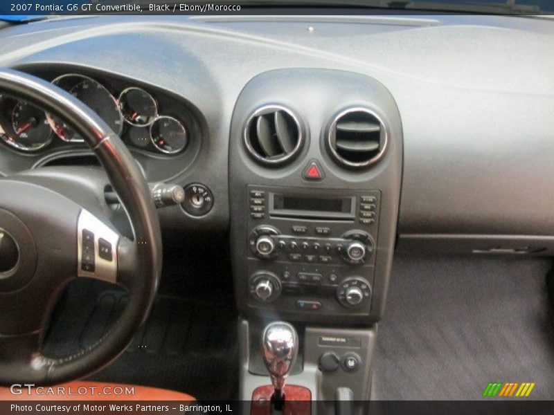 Black / Ebony/Morocco 2007 Pontiac G6 GT Convertible