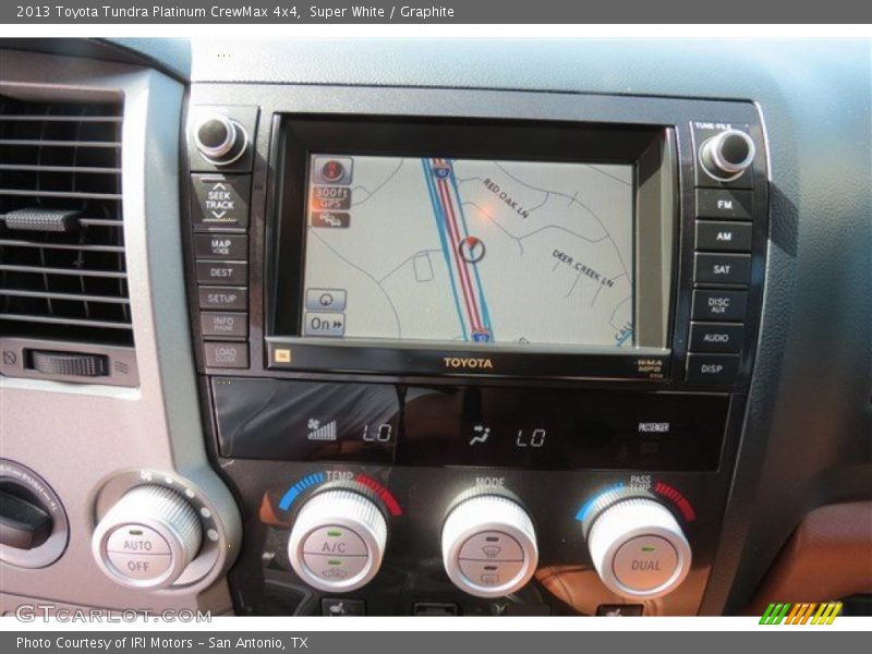 Super White / Graphite 2013 Toyota Tundra Platinum CrewMax 4x4