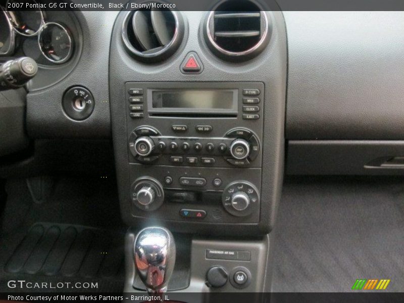 Black / Ebony/Morocco 2007 Pontiac G6 GT Convertible