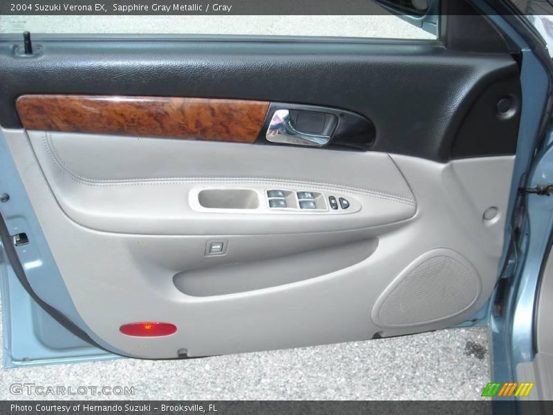 Sapphire Gray Metallic / Gray 2004 Suzuki Verona EX