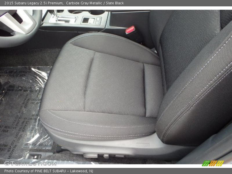 Carbide Gray Metallic / Slate Black 2015 Subaru Legacy 2.5i Premium