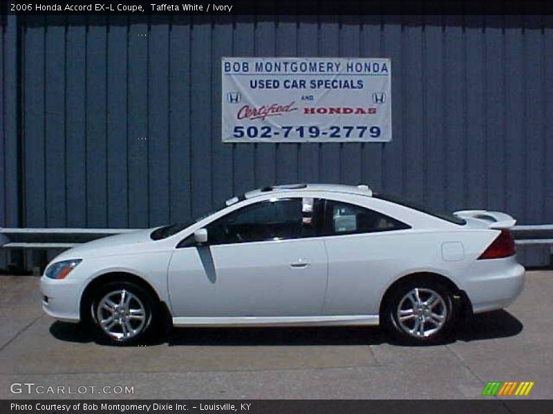 Taffeta White / Ivory 2006 Honda Accord EX-L Coupe