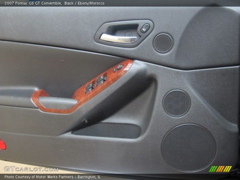 Black / Ebony/Morocco 2007 Pontiac G6 GT Convertible