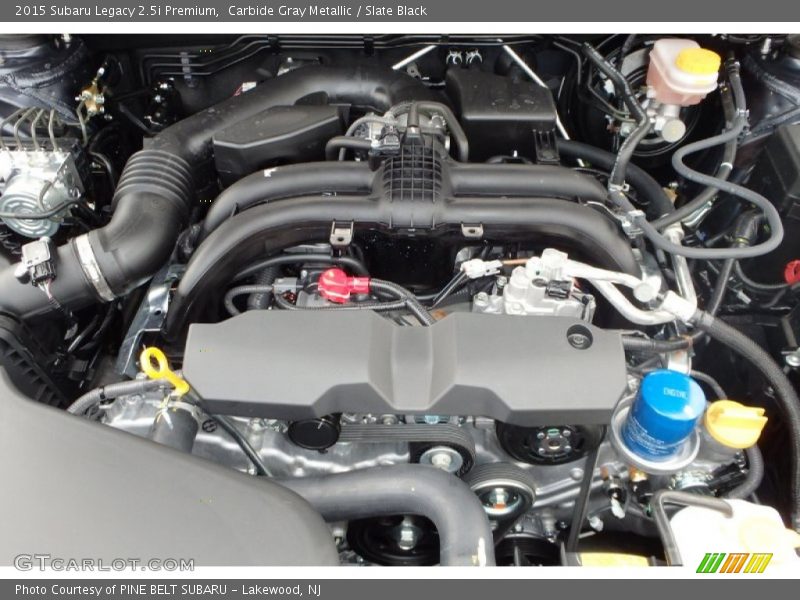 Carbide Gray Metallic / Slate Black 2015 Subaru Legacy 2.5i Premium