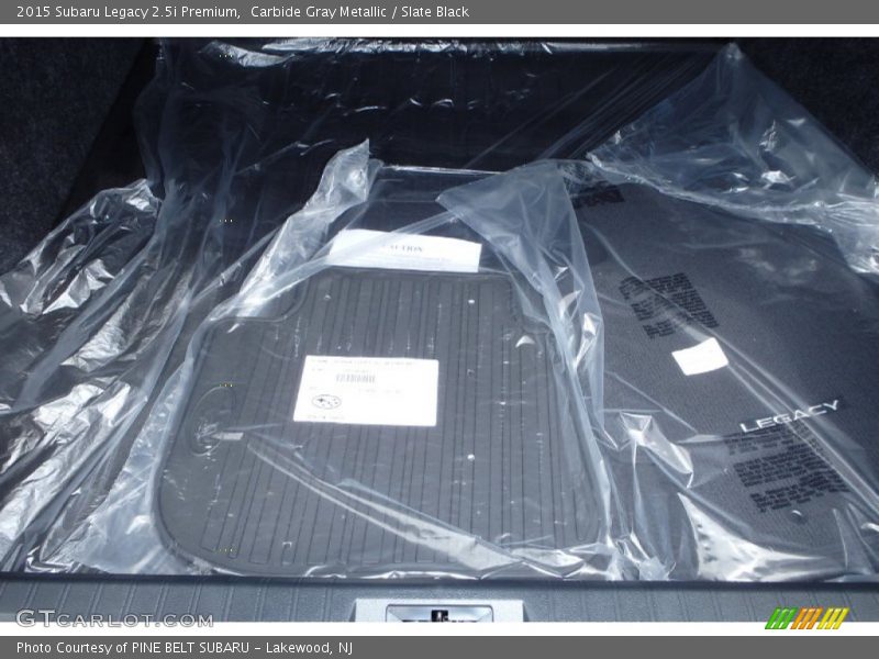 Carbide Gray Metallic / Slate Black 2015 Subaru Legacy 2.5i Premium
