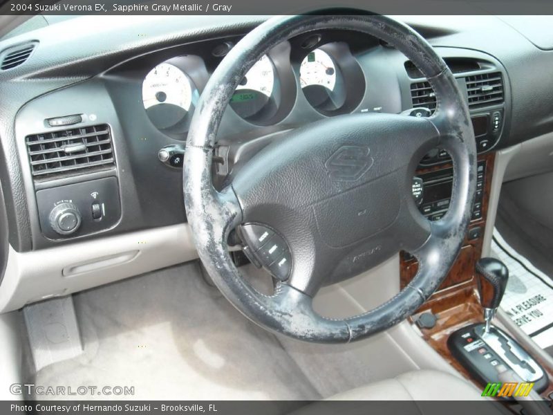 Sapphire Gray Metallic / Gray 2004 Suzuki Verona EX