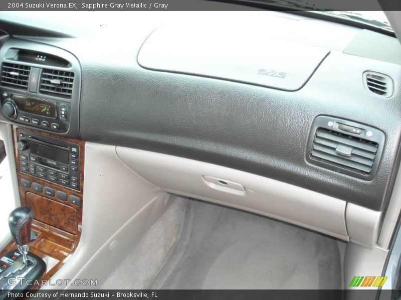 Sapphire Gray Metallic / Gray 2004 Suzuki Verona EX