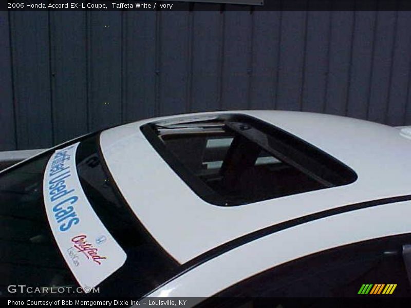 Taffeta White / Ivory 2006 Honda Accord EX-L Coupe