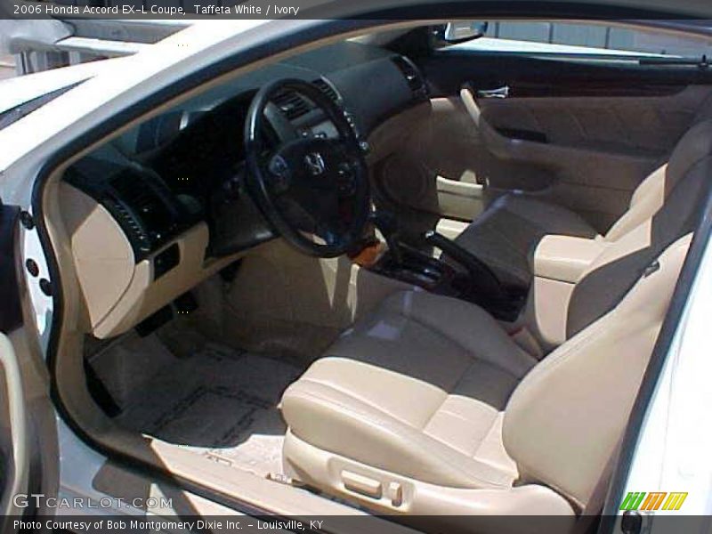 Taffeta White / Ivory 2006 Honda Accord EX-L Coupe