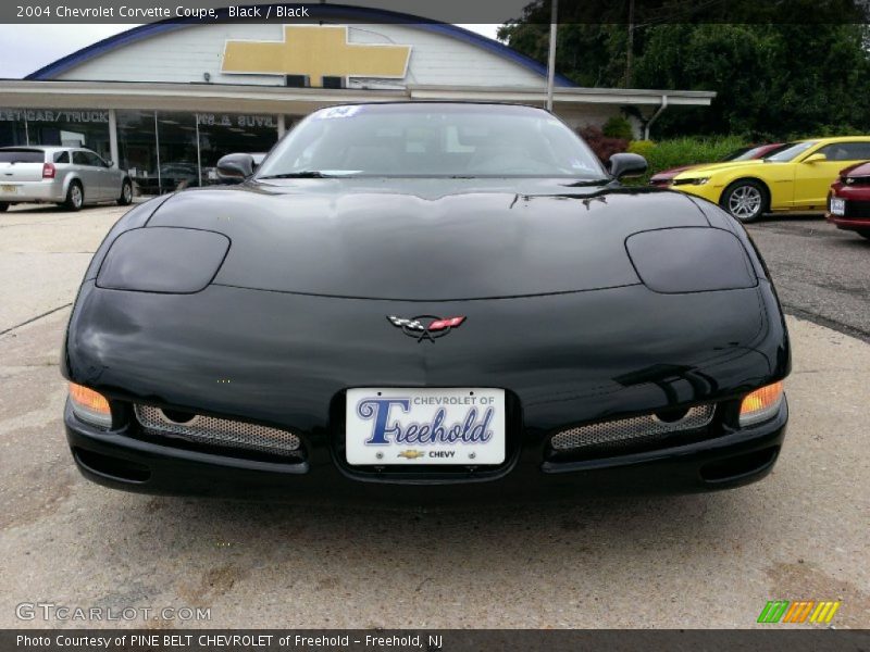 Black / Black 2004 Chevrolet Corvette Coupe