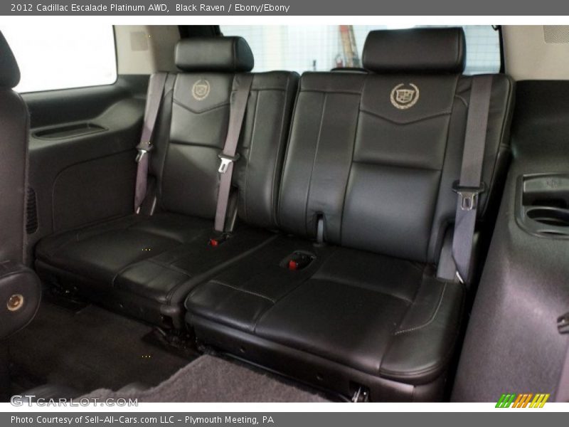 Black Raven / Ebony/Ebony 2012 Cadillac Escalade Platinum AWD