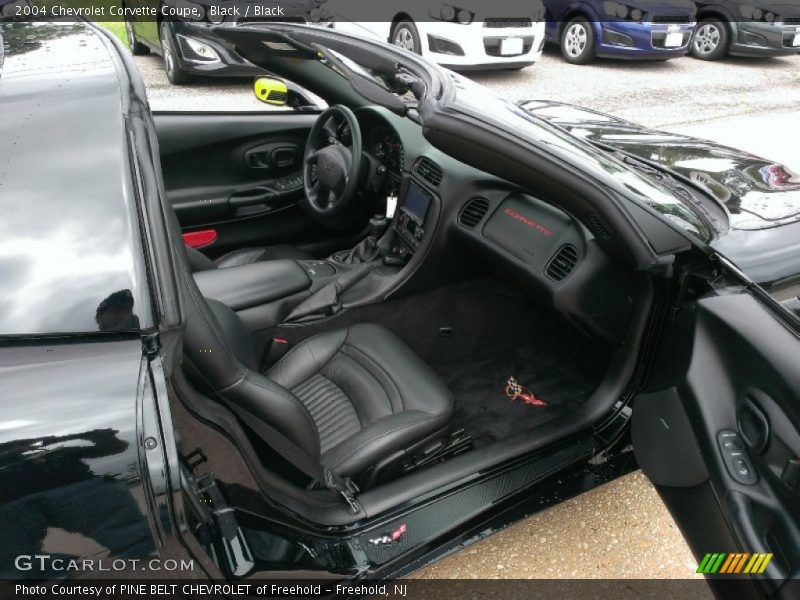 Black / Black 2004 Chevrolet Corvette Coupe