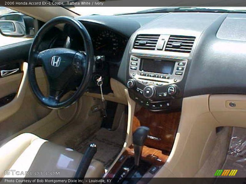 Taffeta White / Ivory 2006 Honda Accord EX-L Coupe