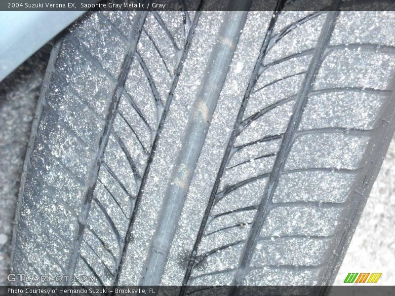 Sapphire Gray Metallic / Gray 2004 Suzuki Verona EX