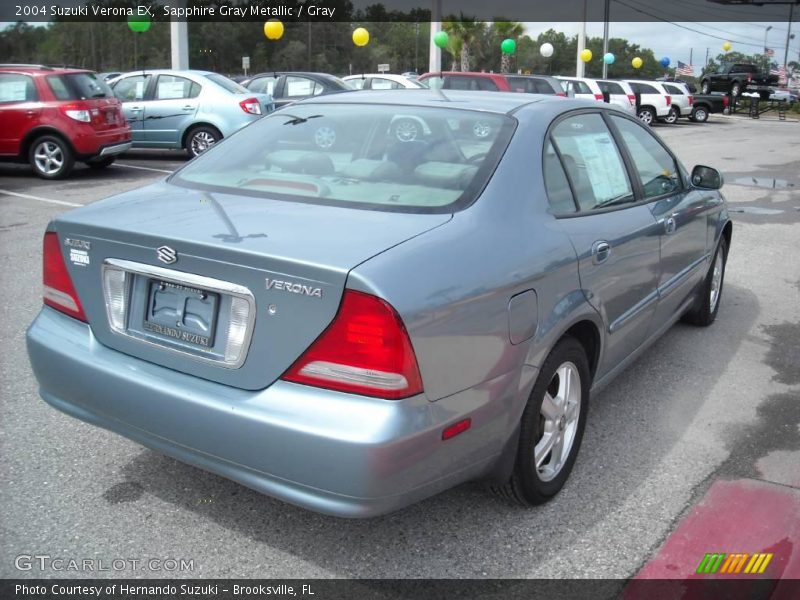 Sapphire Gray Metallic / Gray 2004 Suzuki Verona EX