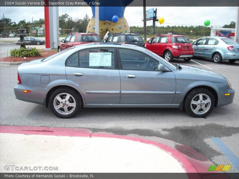 Sapphire Gray Metallic / Gray 2004 Suzuki Verona EX