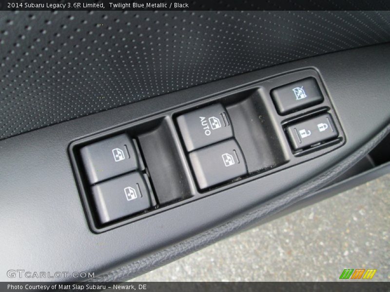 Twilight Blue Metallic / Black 2014 Subaru Legacy 3.6R Limited