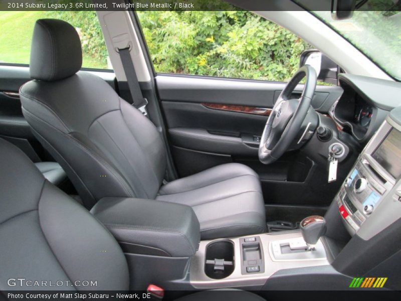Twilight Blue Metallic / Black 2014 Subaru Legacy 3.6R Limited