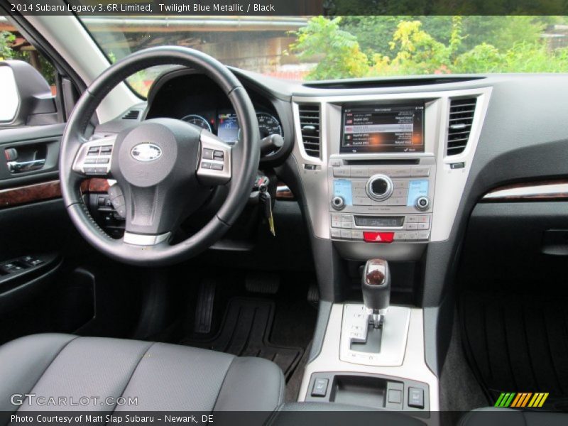 Twilight Blue Metallic / Black 2014 Subaru Legacy 3.6R Limited