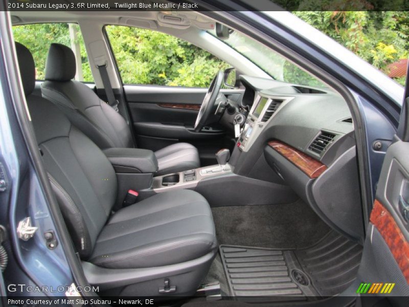 Twilight Blue Metallic / Black 2014 Subaru Legacy 3.6R Limited