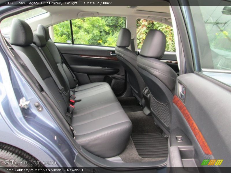 Twilight Blue Metallic / Black 2014 Subaru Legacy 3.6R Limited