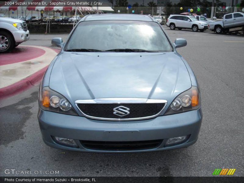 Sapphire Gray Metallic / Gray 2004 Suzuki Verona EX