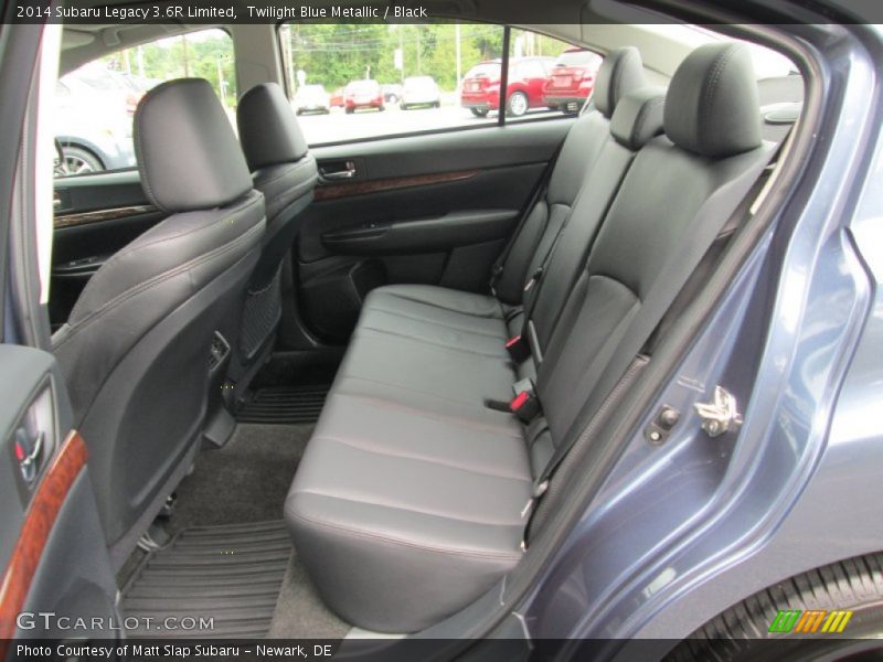 Twilight Blue Metallic / Black 2014 Subaru Legacy 3.6R Limited