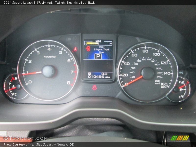 Twilight Blue Metallic / Black 2014 Subaru Legacy 3.6R Limited