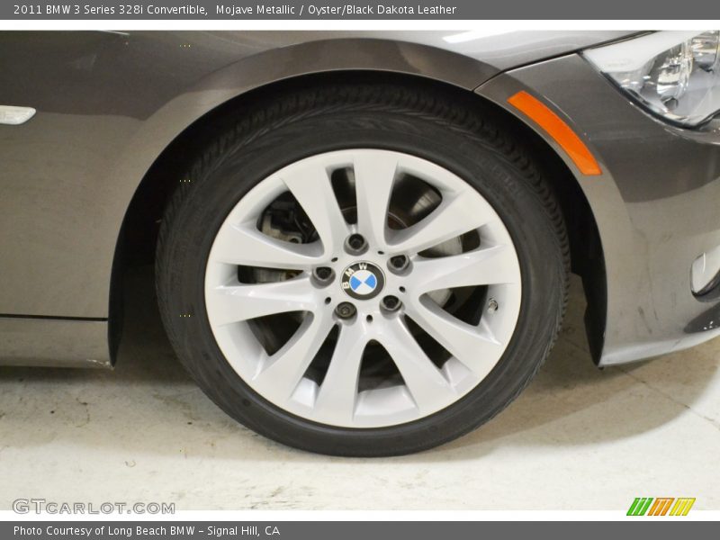 Mojave Metallic / Oyster/Black Dakota Leather 2011 BMW 3 Series 328i Convertible