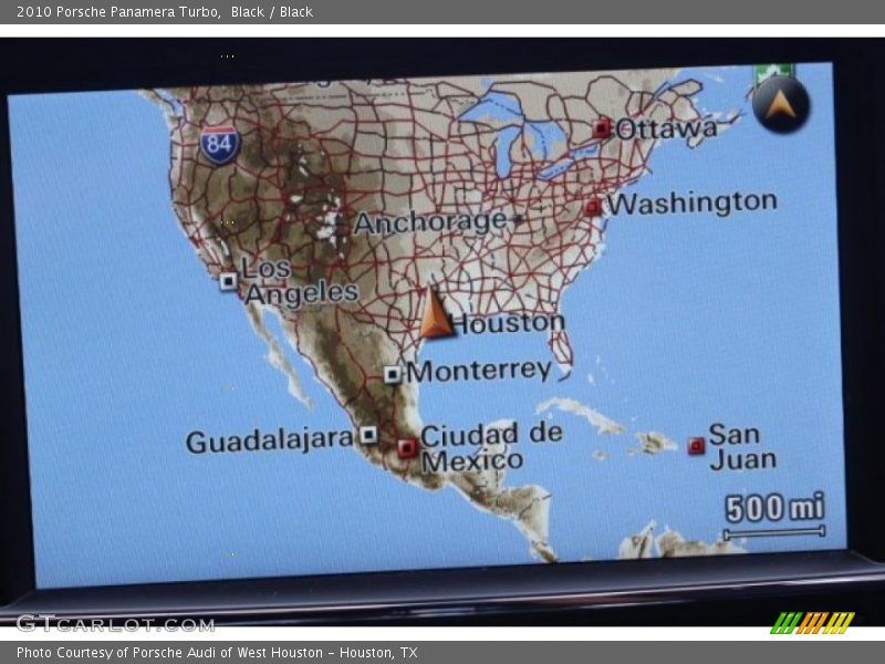 Black / Black 2010 Porsche Panamera Turbo