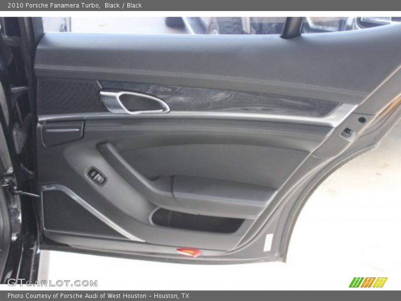 Black / Black 2010 Porsche Panamera Turbo