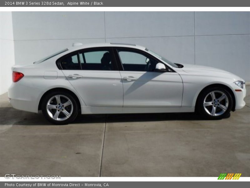 Alpine White / Black 2014 BMW 3 Series 328d Sedan
