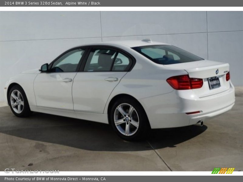 Alpine White / Black 2014 BMW 3 Series 328d Sedan