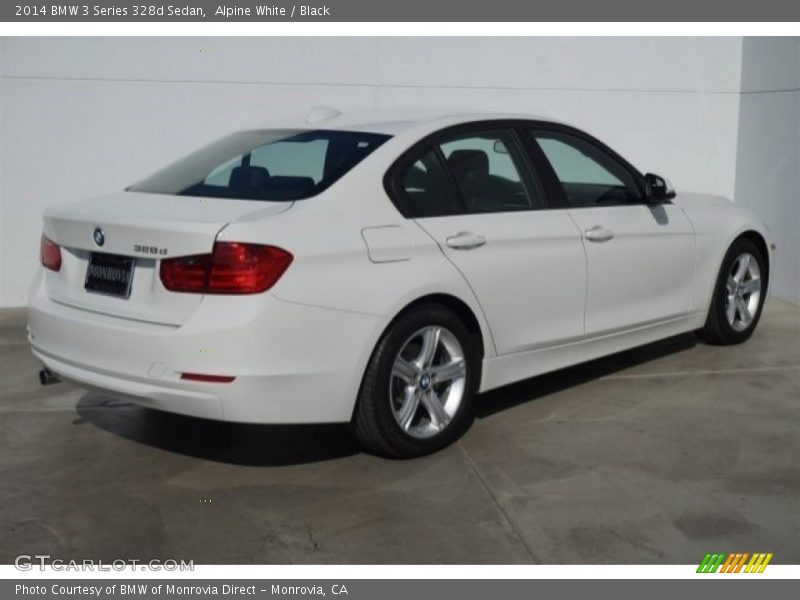 Alpine White / Black 2014 BMW 3 Series 328d Sedan